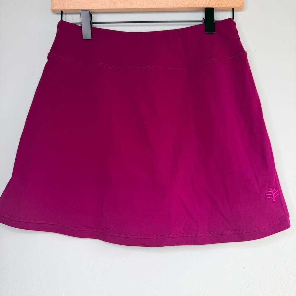 Coolibar Sun Protective Skort Skirt S UPF 50+ Outdoor Hiking Pickleball Golf